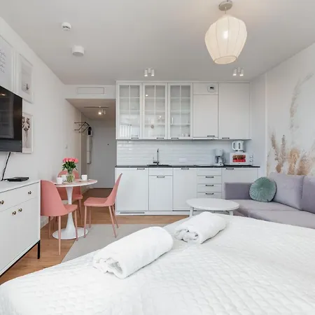 Apartment Mazowiecka Close To The Access To Swimming Pool, Sauna & Jacuzzi, Parking By Renters